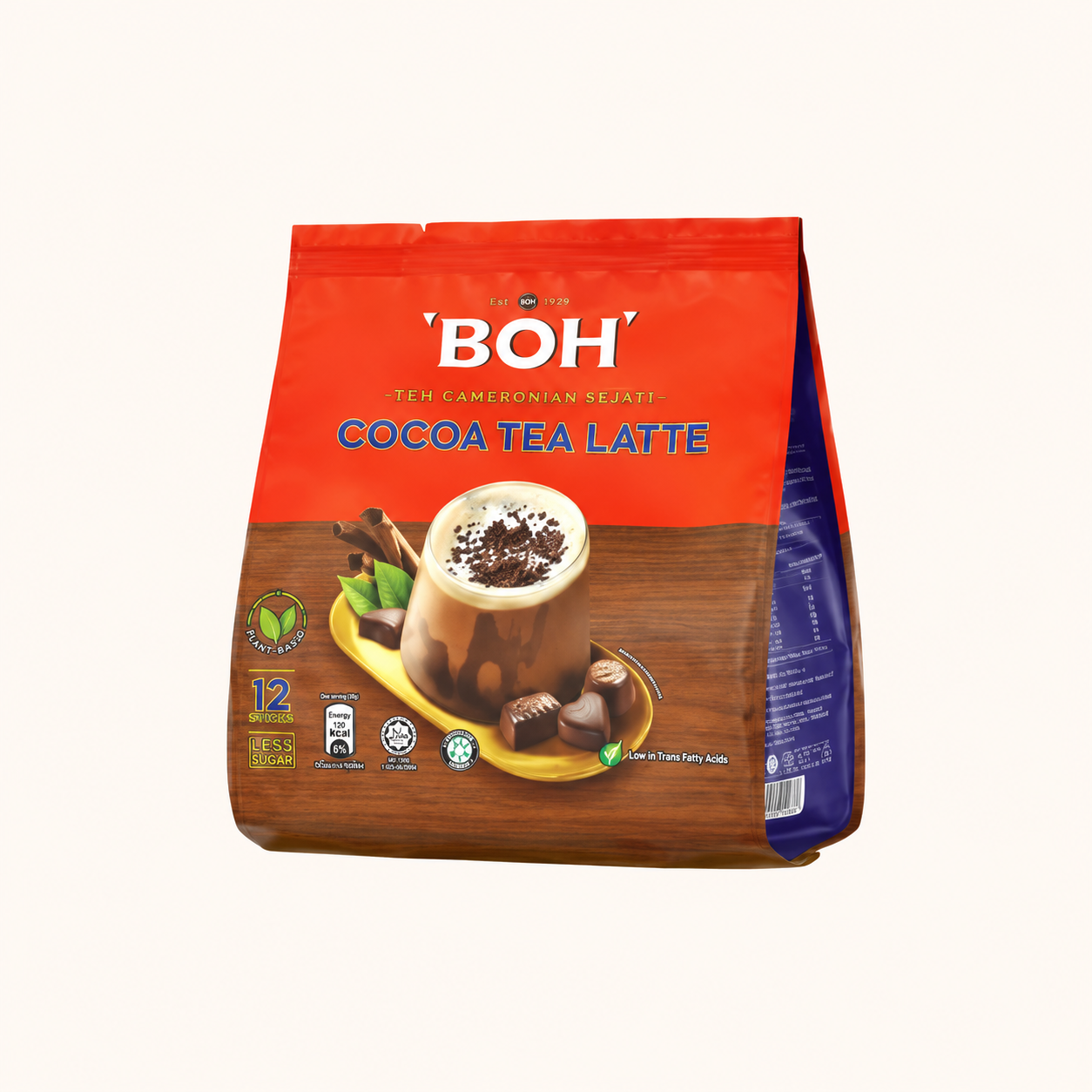 BOH 可可茶拿鐵