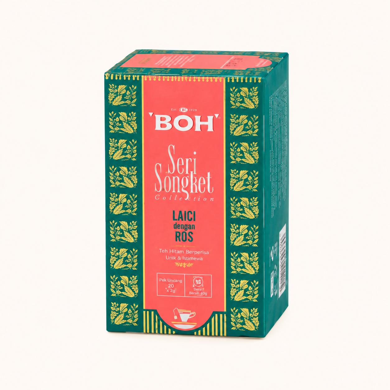 BOH Seri Songket 荔枝玫瑰茶